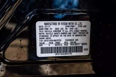 2018 INFINITI Q50 view 33