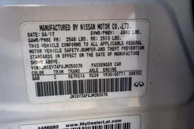 2018 INFINITI Q50 view 28