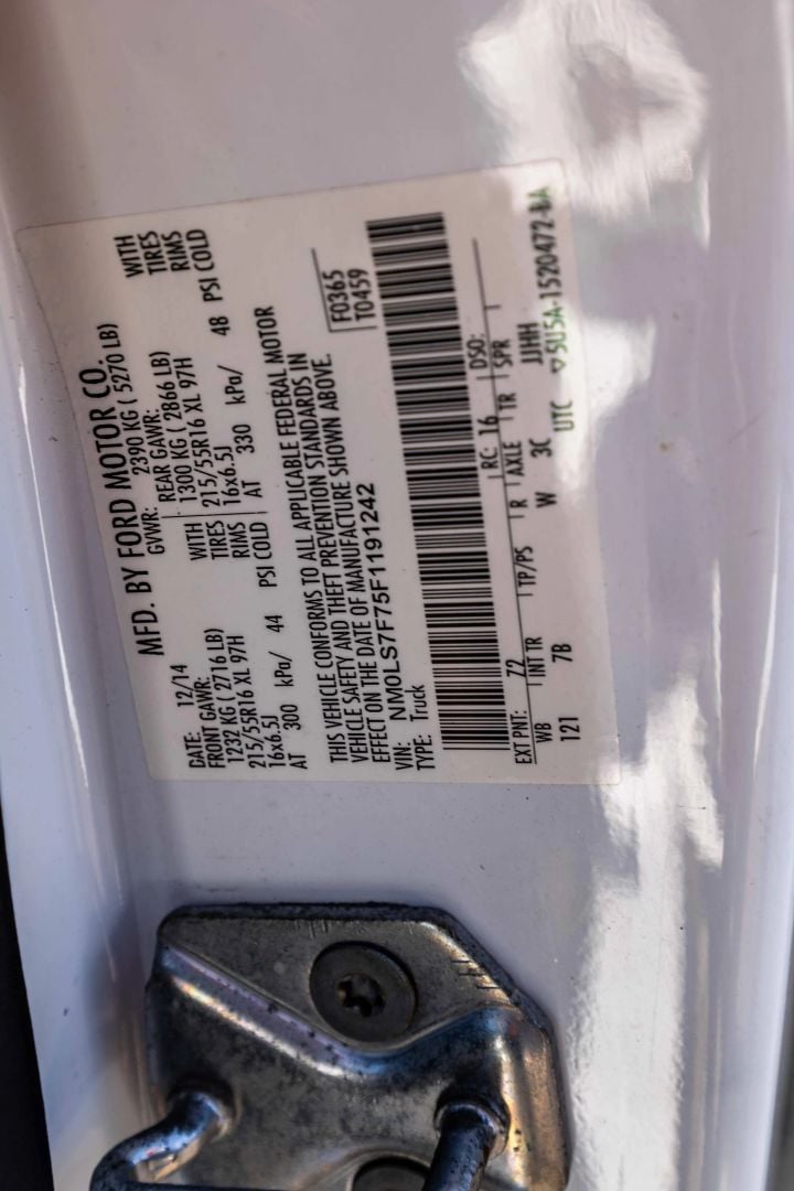 2015 FORD TRANSIT CONNECT CARGO